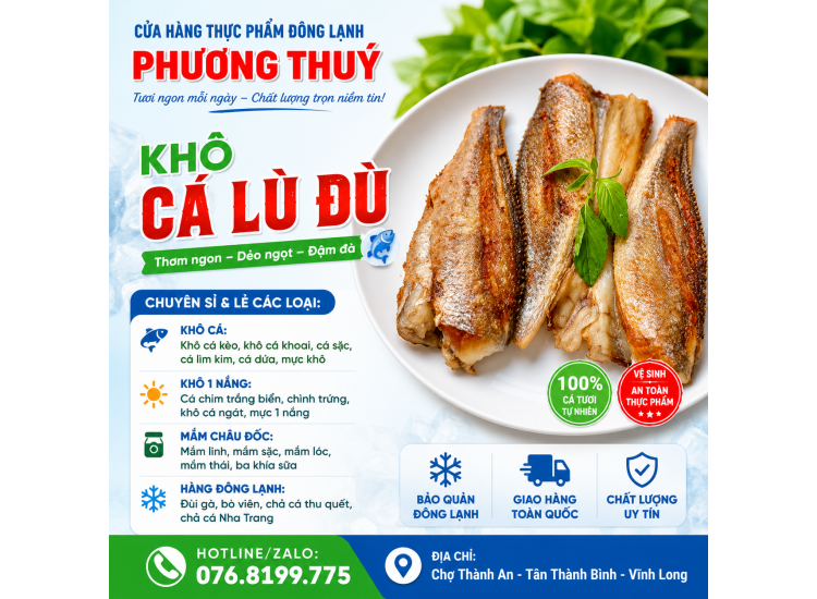 Khô đù 1 nắng