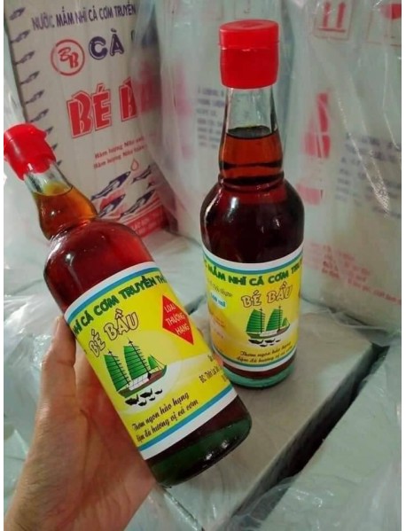 Nước mắm loại thượng hạng 500ml Bé Bầu Cà Ná